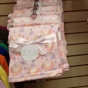 Girl baby blankets